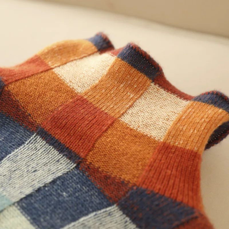 Theresa™ | Retro Check Jumper