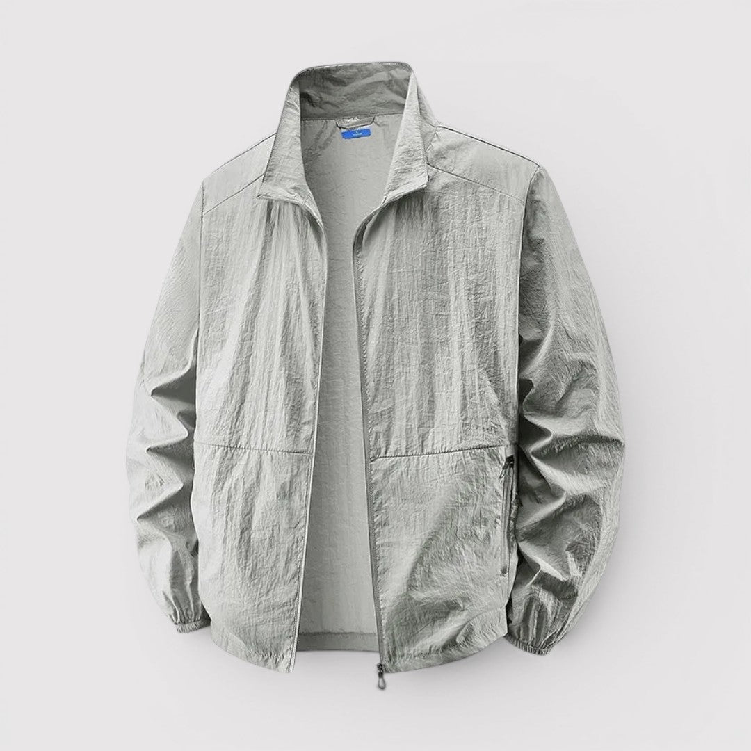 Michael Sydney men's lightweight jacket, front view
