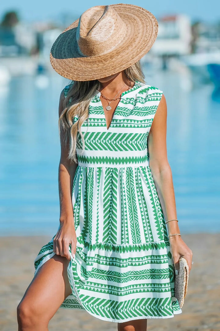 Yvonne™ | Geometric Summer Dress