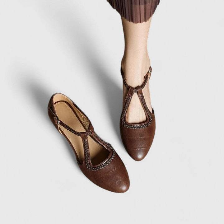 Krista™ | T-Strap Flats