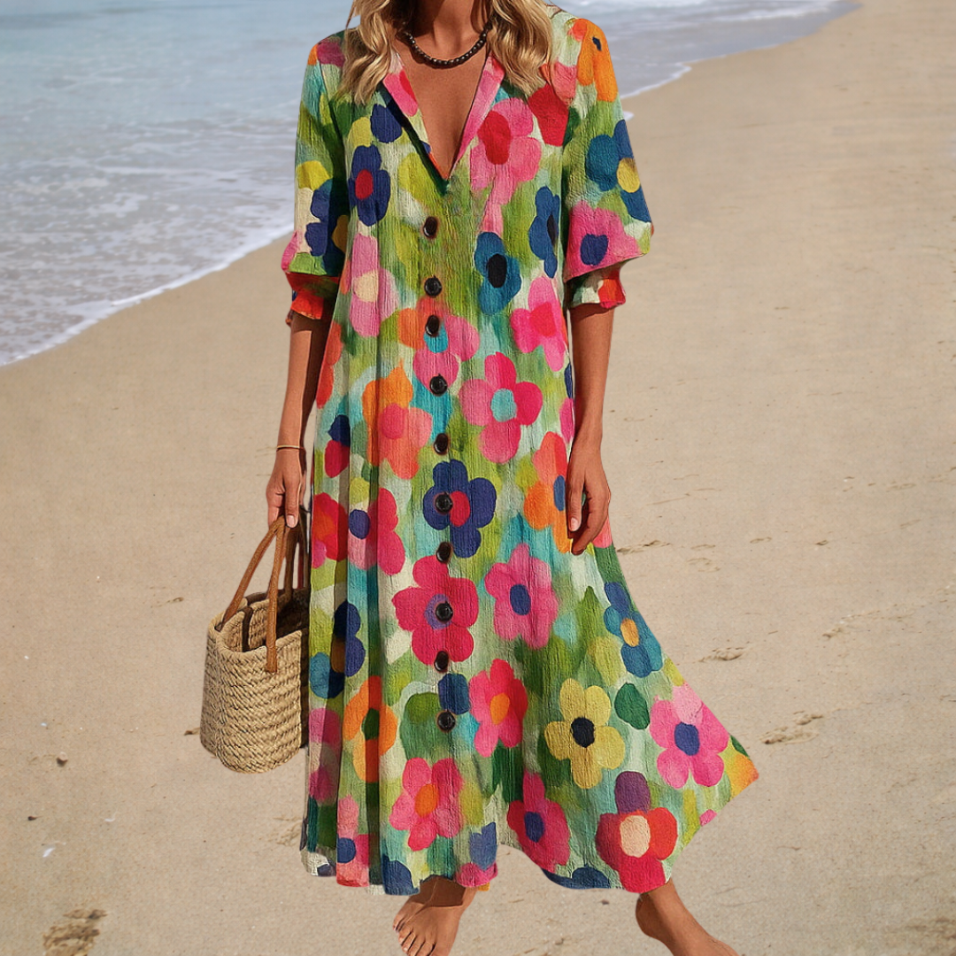 Stephanie™ | Bohemian Maxi Dress