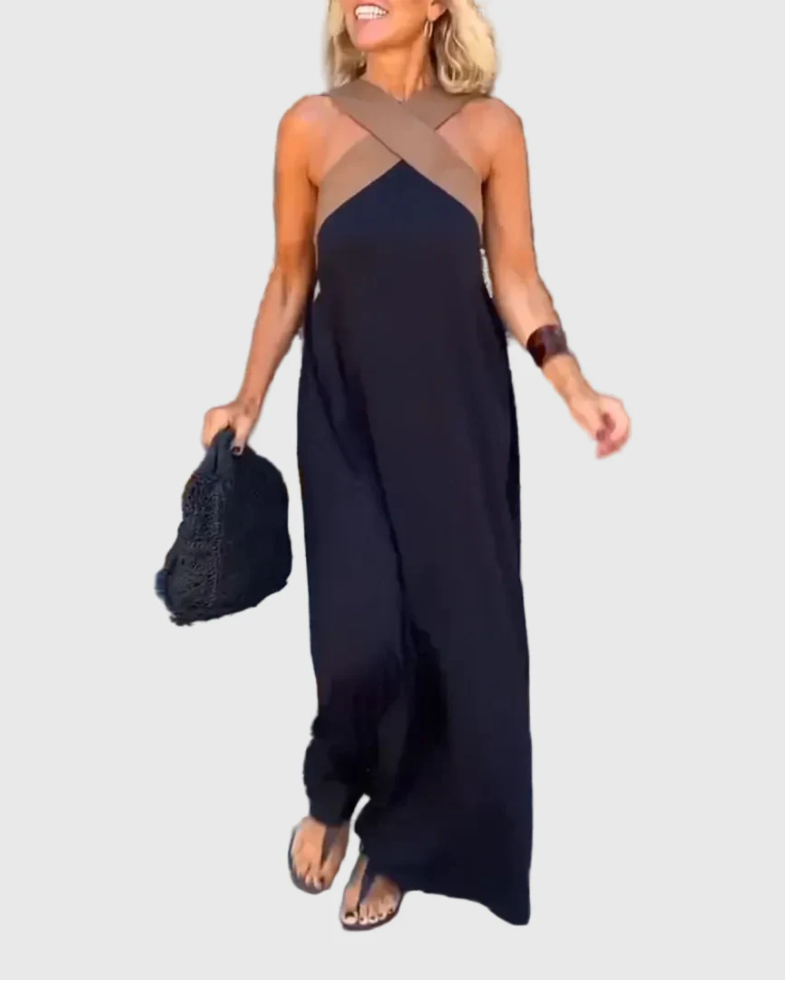 Rachel™ | Crossover Maxi Dress