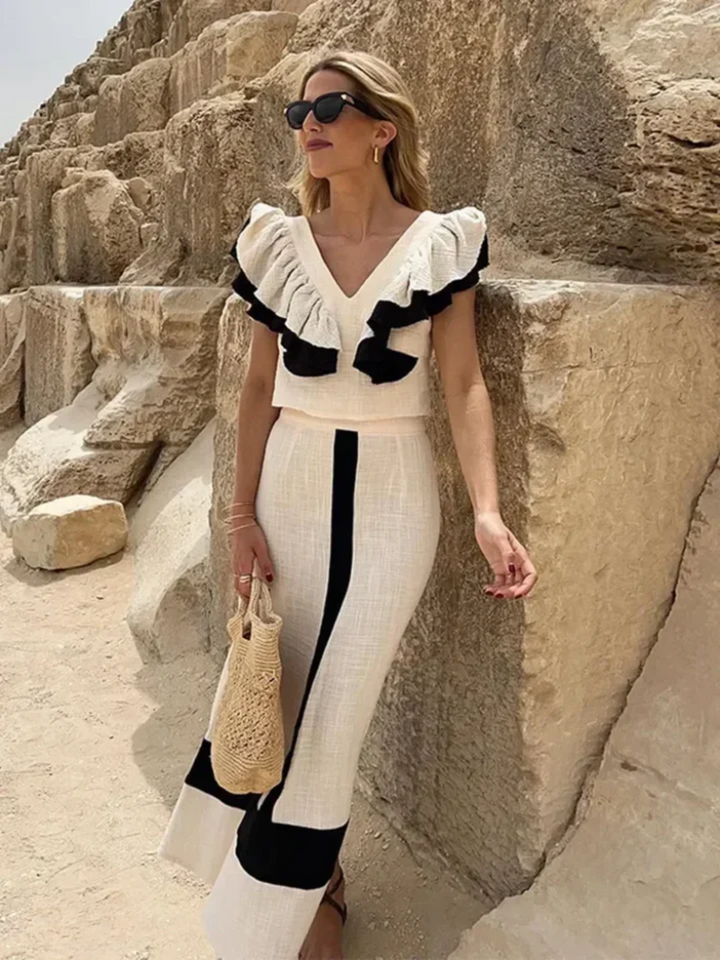 Renee™ | Ruffle Two-Piece Set
