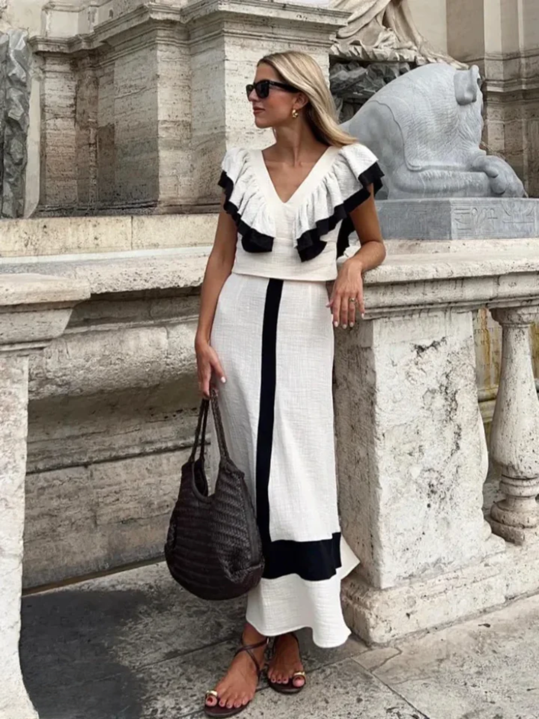 Renee™ | Ruffle Two-Piece Set