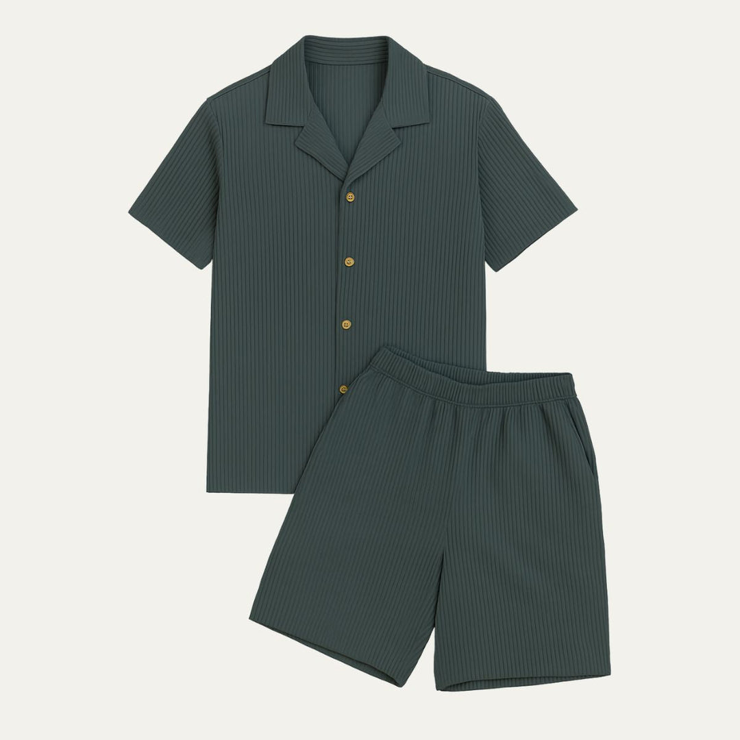 Michael Sydney men's summer set, front view