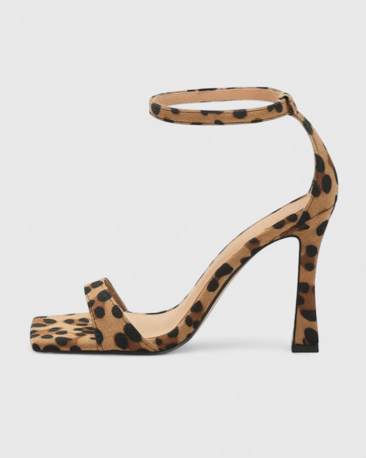 Danielle™ | Leopard Strappy Heels