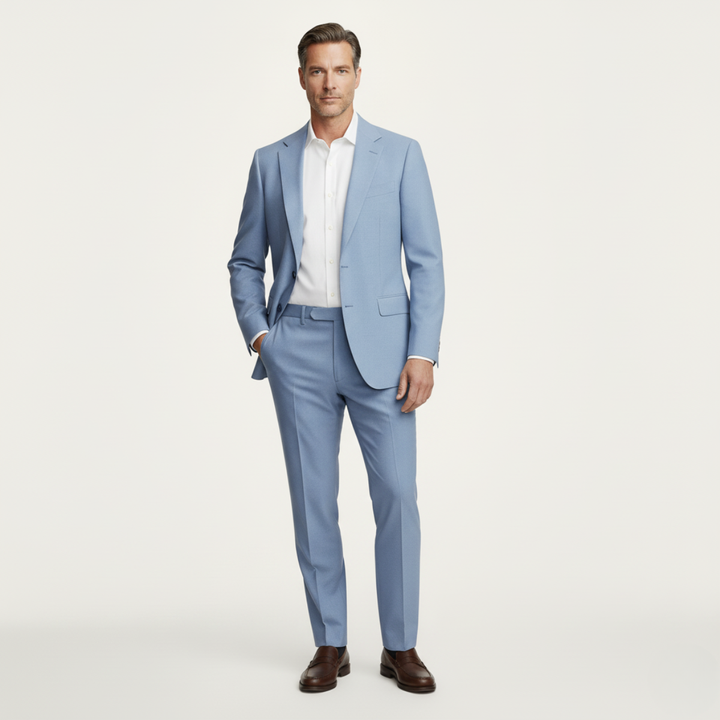 Michael Sydney men's summer set, front view