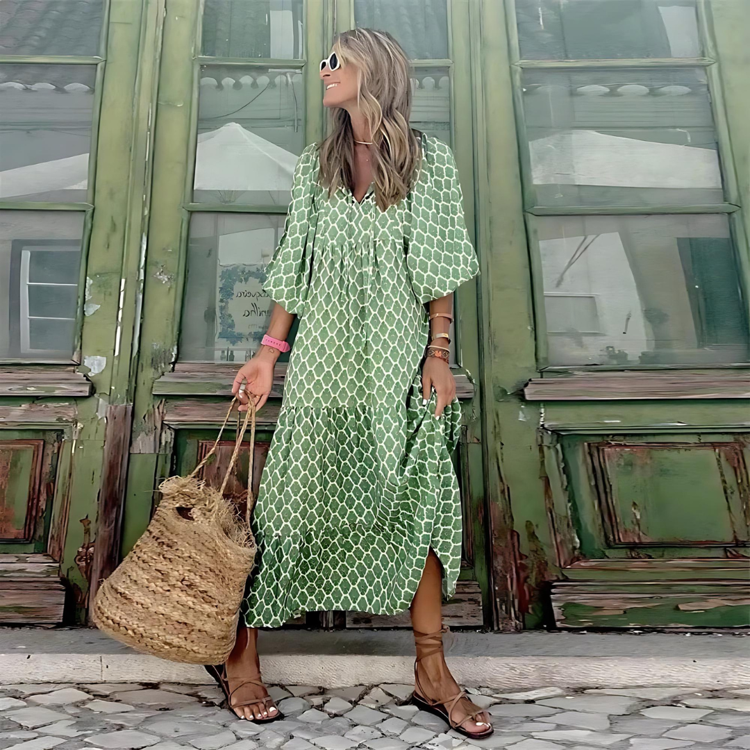 Erin™ | Spring Print Dress