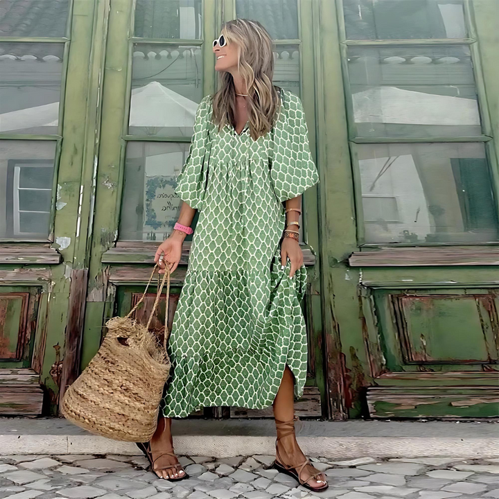 Erin™ | Spring Print Dress