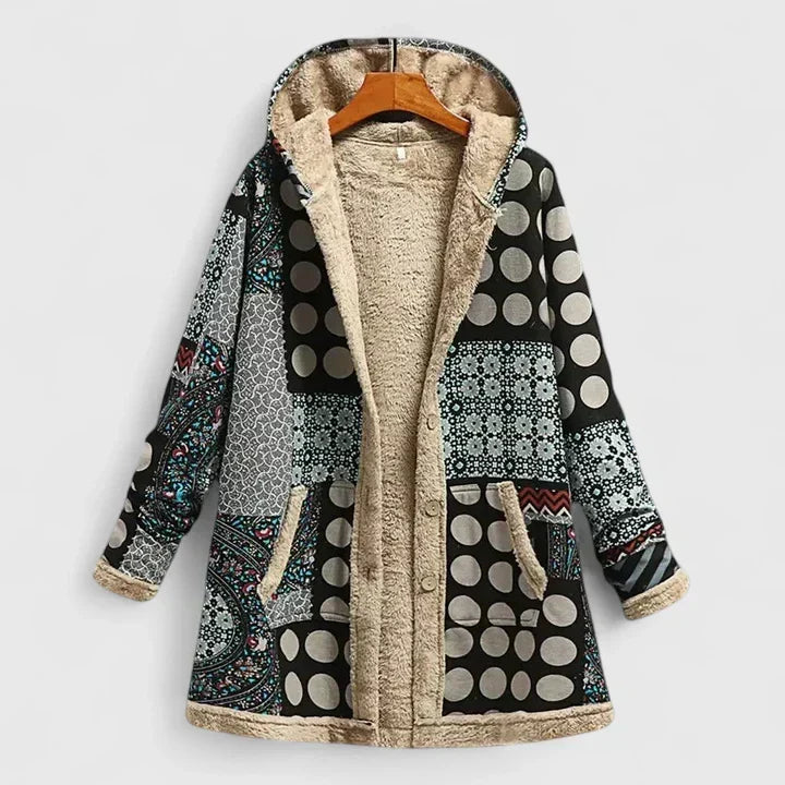 Olive™ | Floral Hooded Jacket