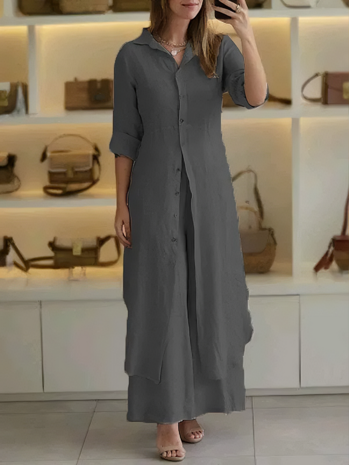 Lori™ | Dress & Wide-Leg Set