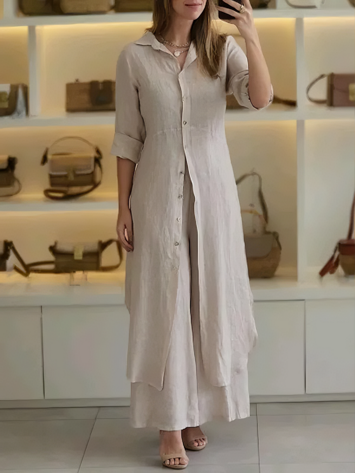 Lori™ | Dress & Wide-Leg Set