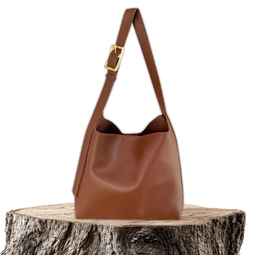 Elspeth™ | Classic Tan Bucket Bag