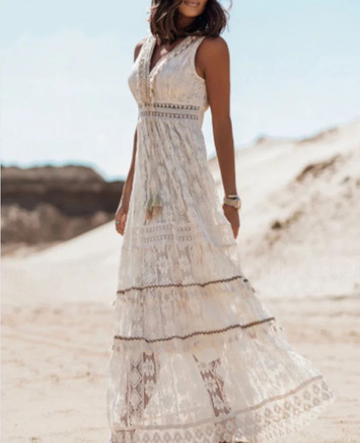 Sonia™ | Boho Midi Dress