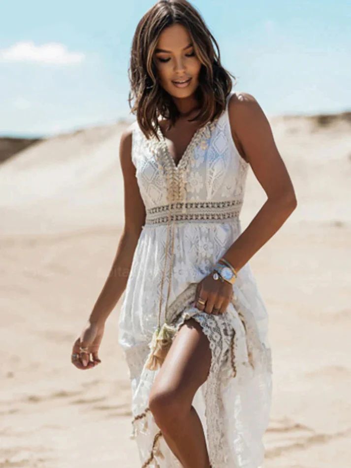 Sonia™ | Boho Midi Dress
