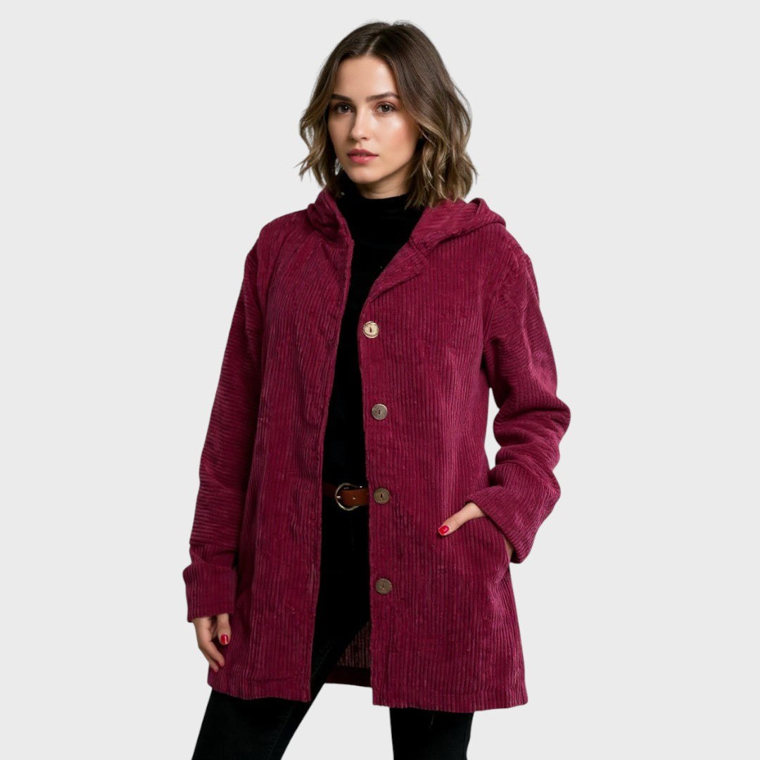 Marcia™ | Hooded Textured Jacket
