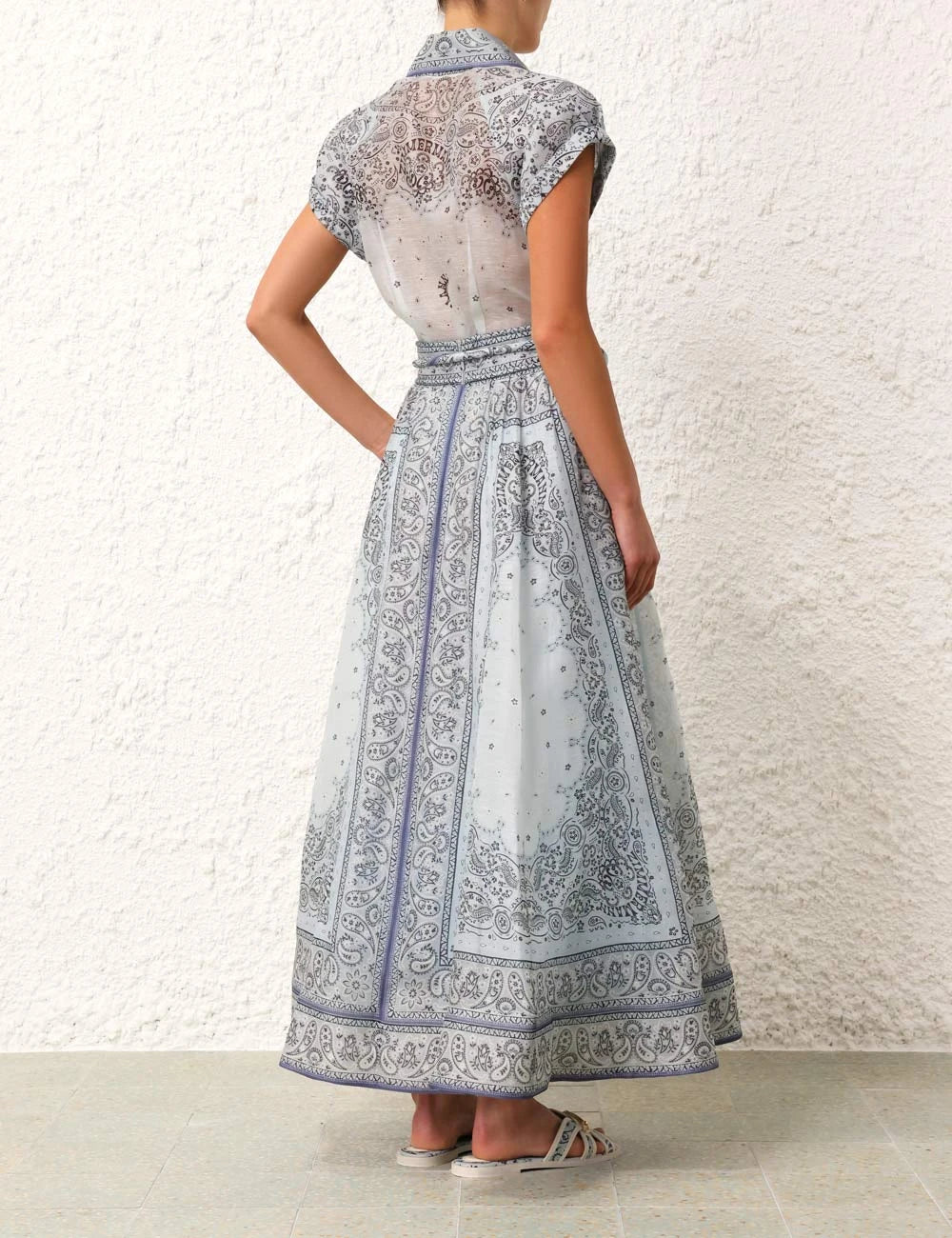 Gina™ | Boho Print Midi Set