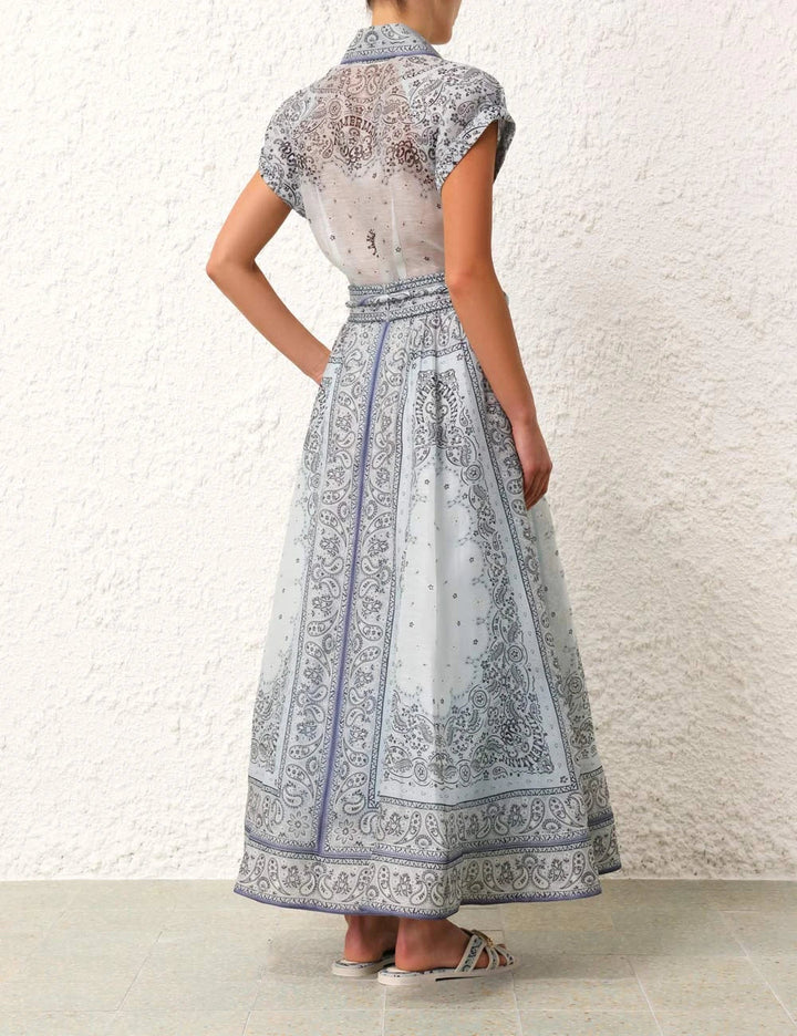 Gina™ | Boho Print Midi Set