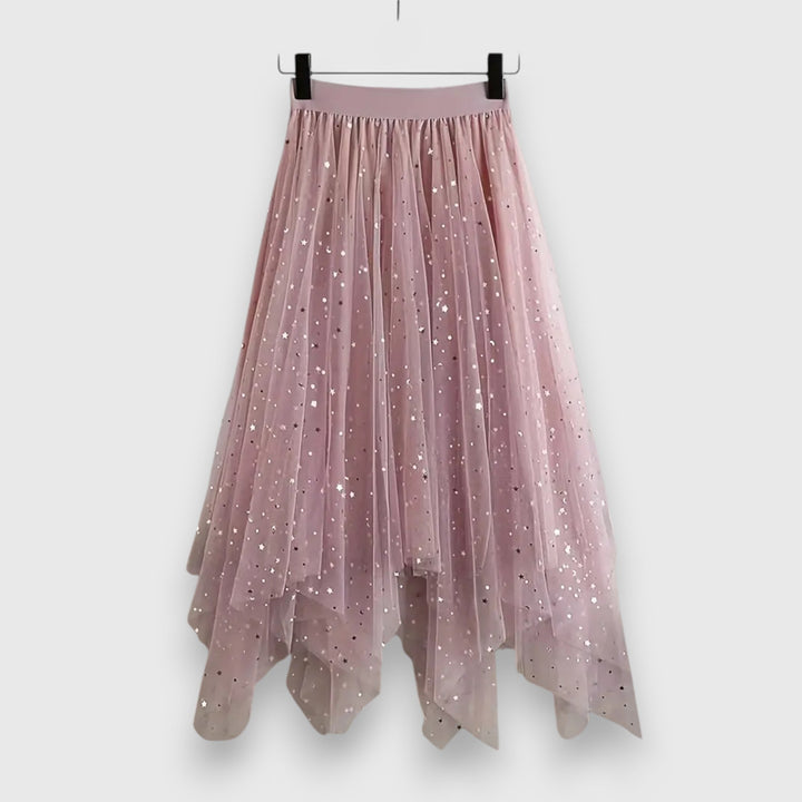 Karen™ | High-Waisted Sequin Skirt