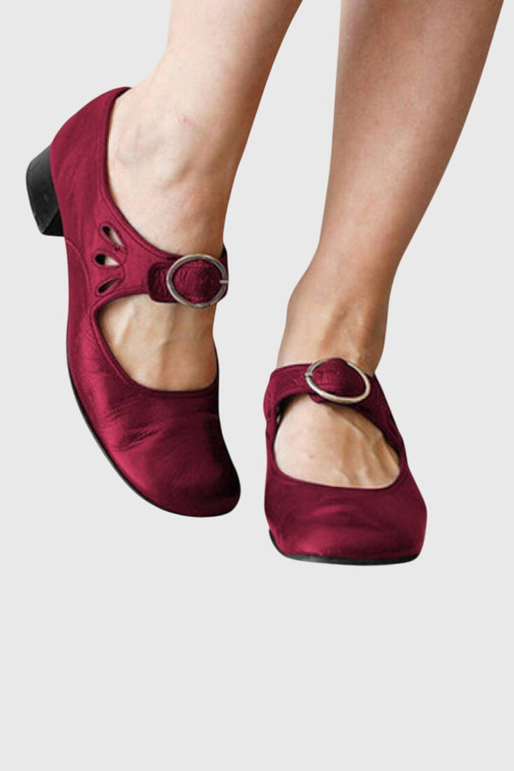 Alana™ | Low Heel Mary Janes