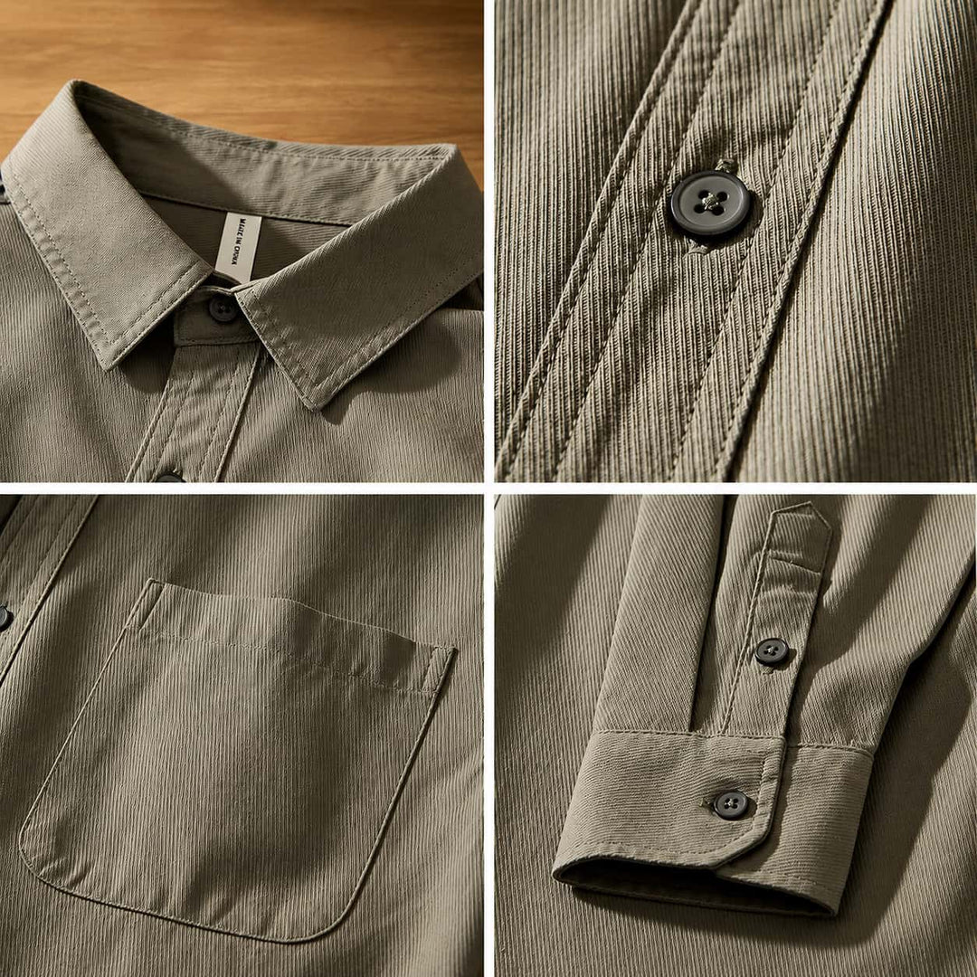 Michael Sydney men's casual shirt, front view
