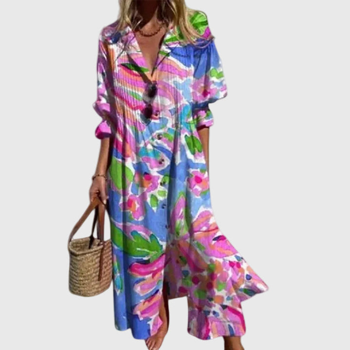 Nicole™ | Boho Maxi Dress