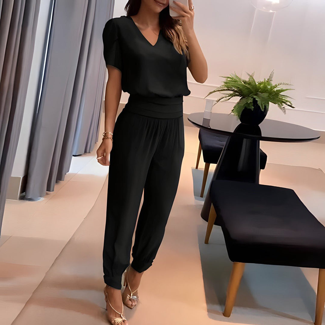 Megan™ | Blouse & Pant Set