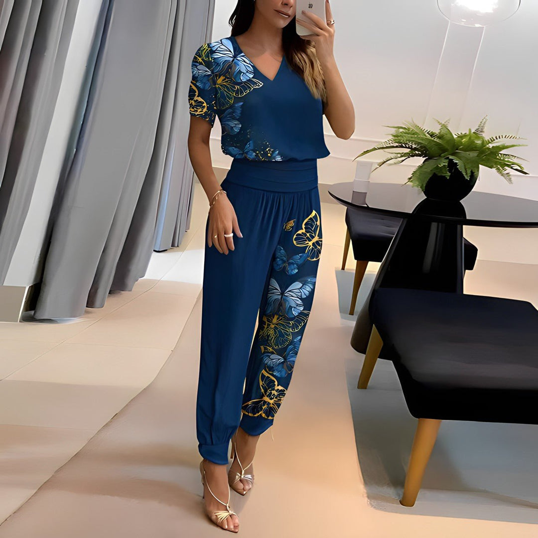 Megan™ | Blouse & Pant Set