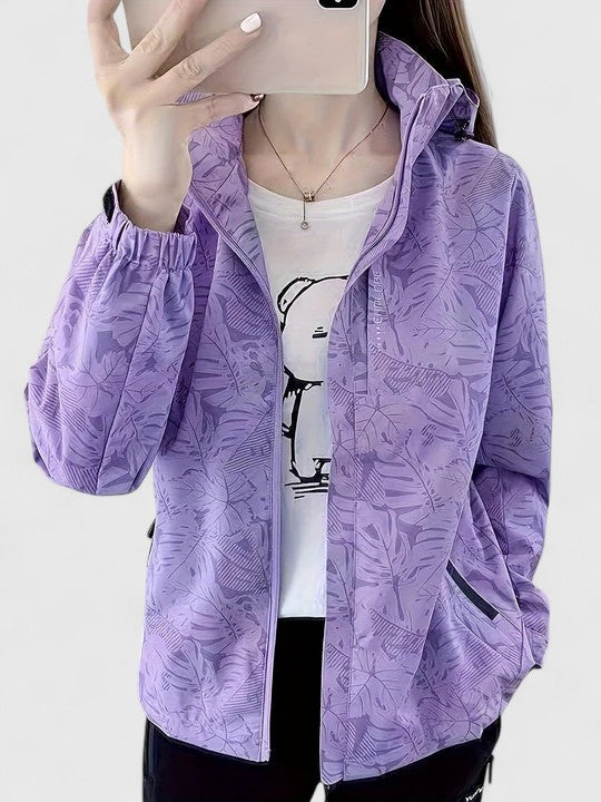 Kirsten™ | Botanical Print Jacket