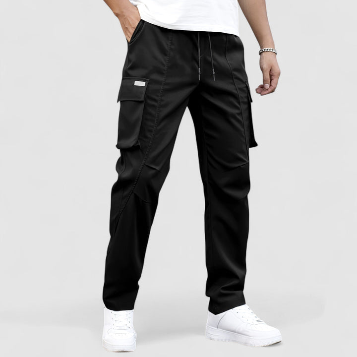 Michael Sydney men's waterproof stretch cargo pants, front view