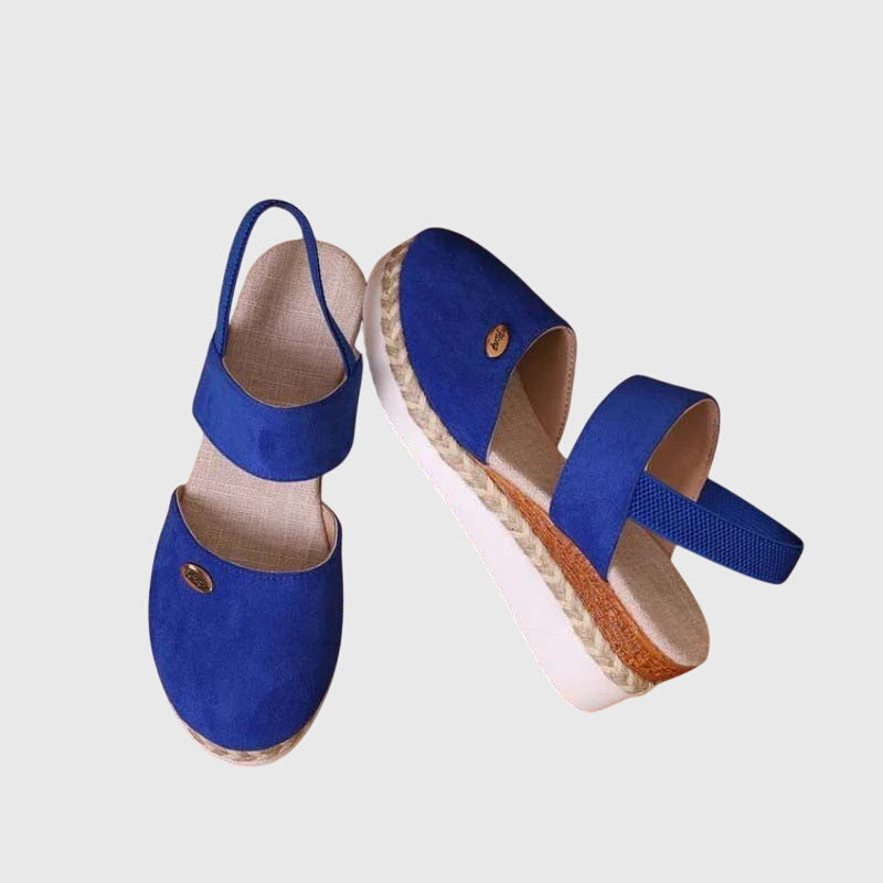 Rosalie™ | Closed Toe Wedge Espadrilles