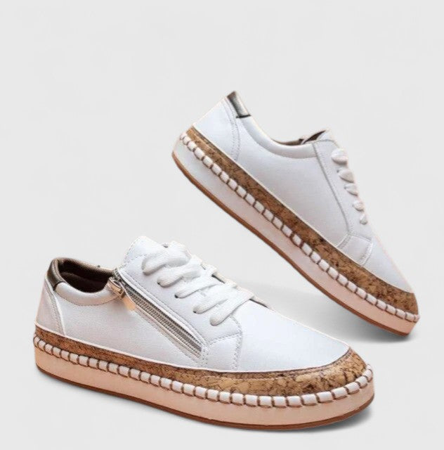 Stacey™ | Orthopaedic Floral Sneakers