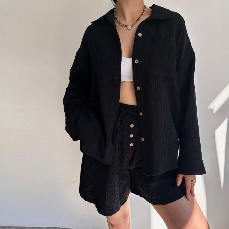 Dawn™ | Airy Shirt & Shorts Set
