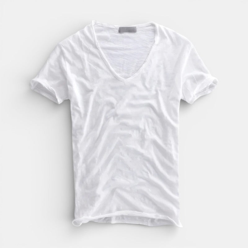 Michael Sydney men's ultra-soft basic t-shirt, front view