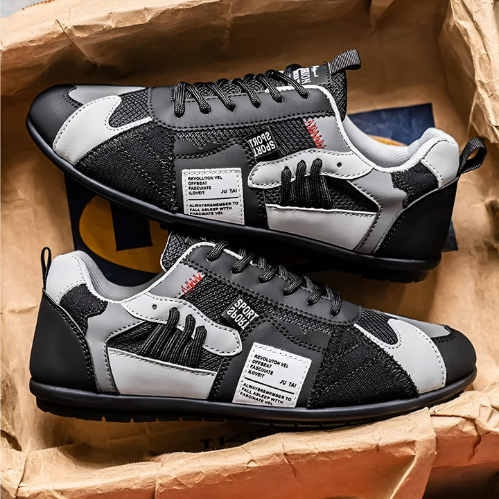 Darren Retro Colour-Block Sneakers