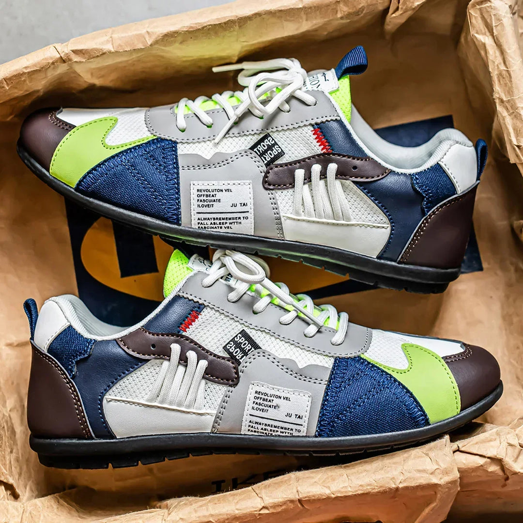 Darren Retro Colour-Block Sneakers