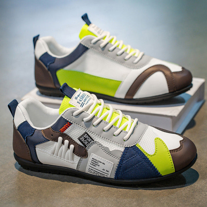 Darren Retro Colour-Block Sneakers