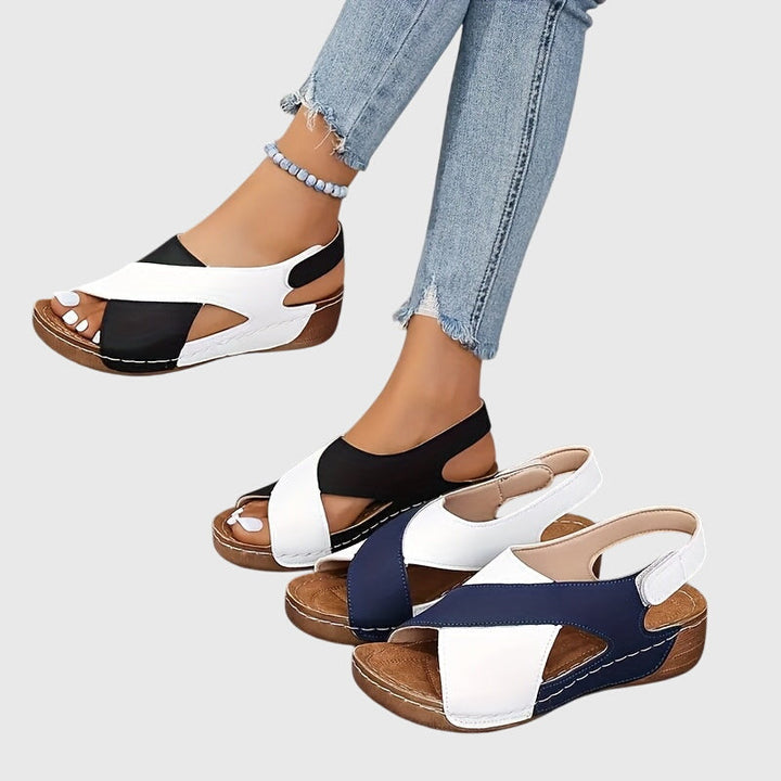 Julie™ | Cross-Strap Comfort Sandals