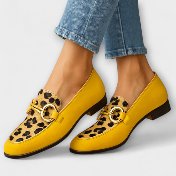 Elaine™ | Detailed Moccasin Loafers