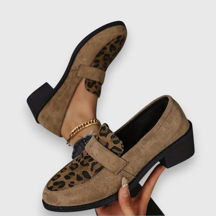 Louise™ | Leopard Print Loafers
