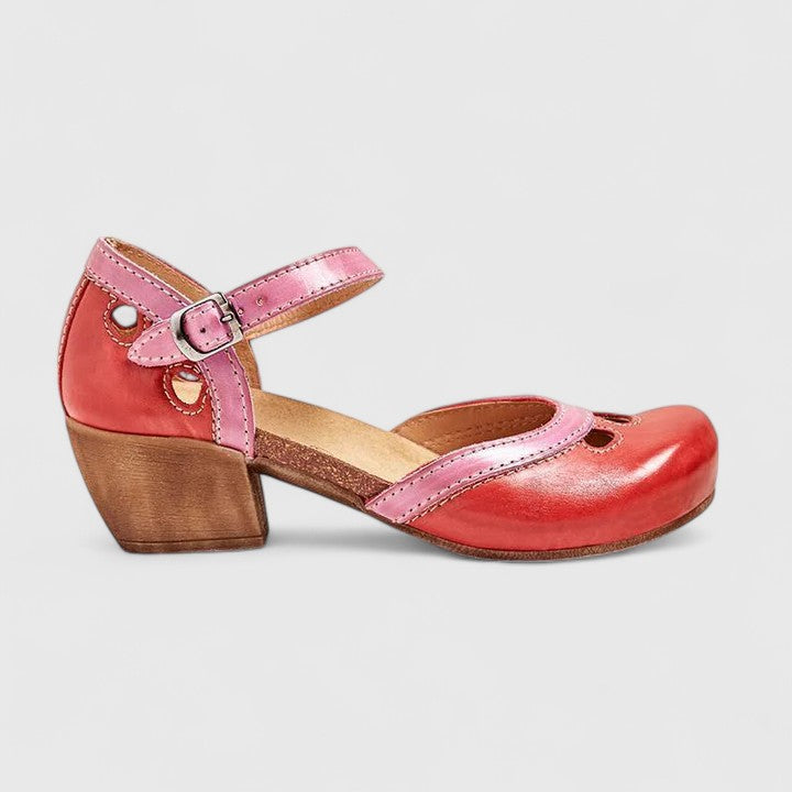 Leanne™ | Retro Block Heels