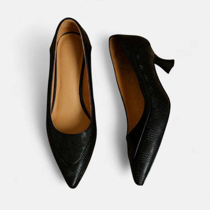 Sandra™ | Pointed Kitten-Heel Pumps