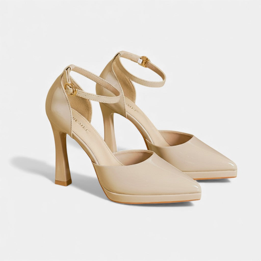 Lori™ | Pointed Ankle-Strap Pumps