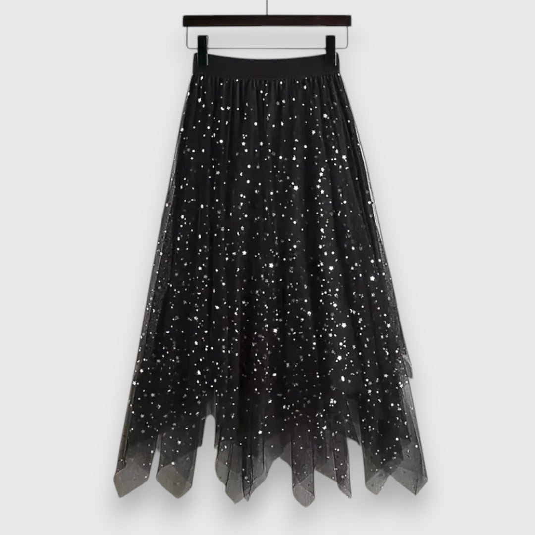 Karen™ | High-Waisted Sequin Skirt