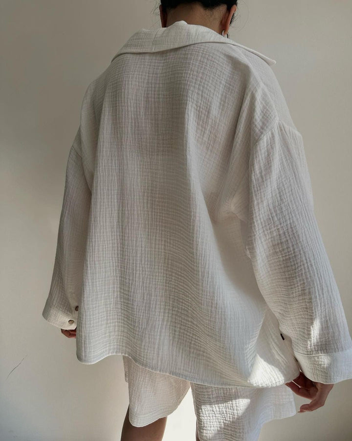 Dawn™ | Airy Shirt & Shorts Set