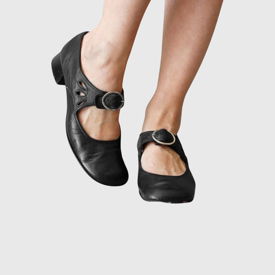 Alana™ | Low Heel Mary Janes
