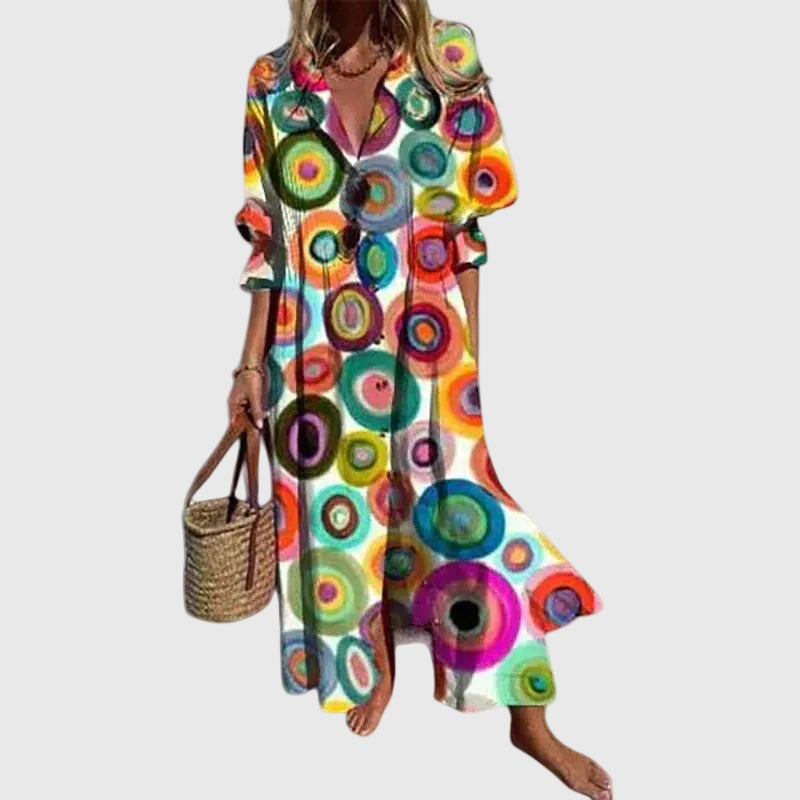 Nicole™ | Boho Maxi Dress