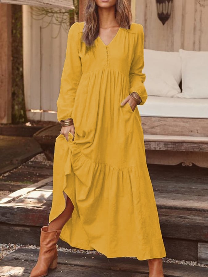 Fiona™ | Tiered Maxi Dress