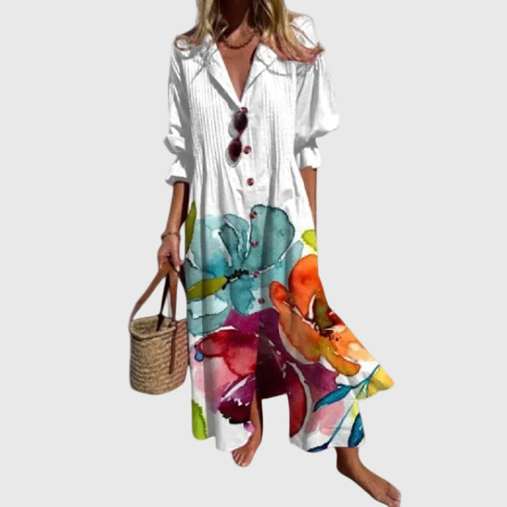 Nicole™ | Boho Maxi Dress