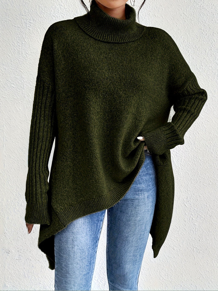 Shelley™ | Asymmetric Drape Jumper
